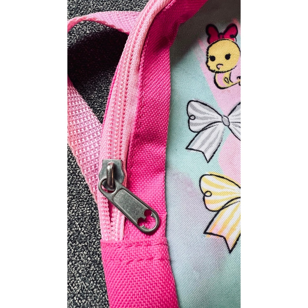 Disney Minnie Mouse Backpack Kids One Size Pink Graphic Character Bag - Picture 4 of 6